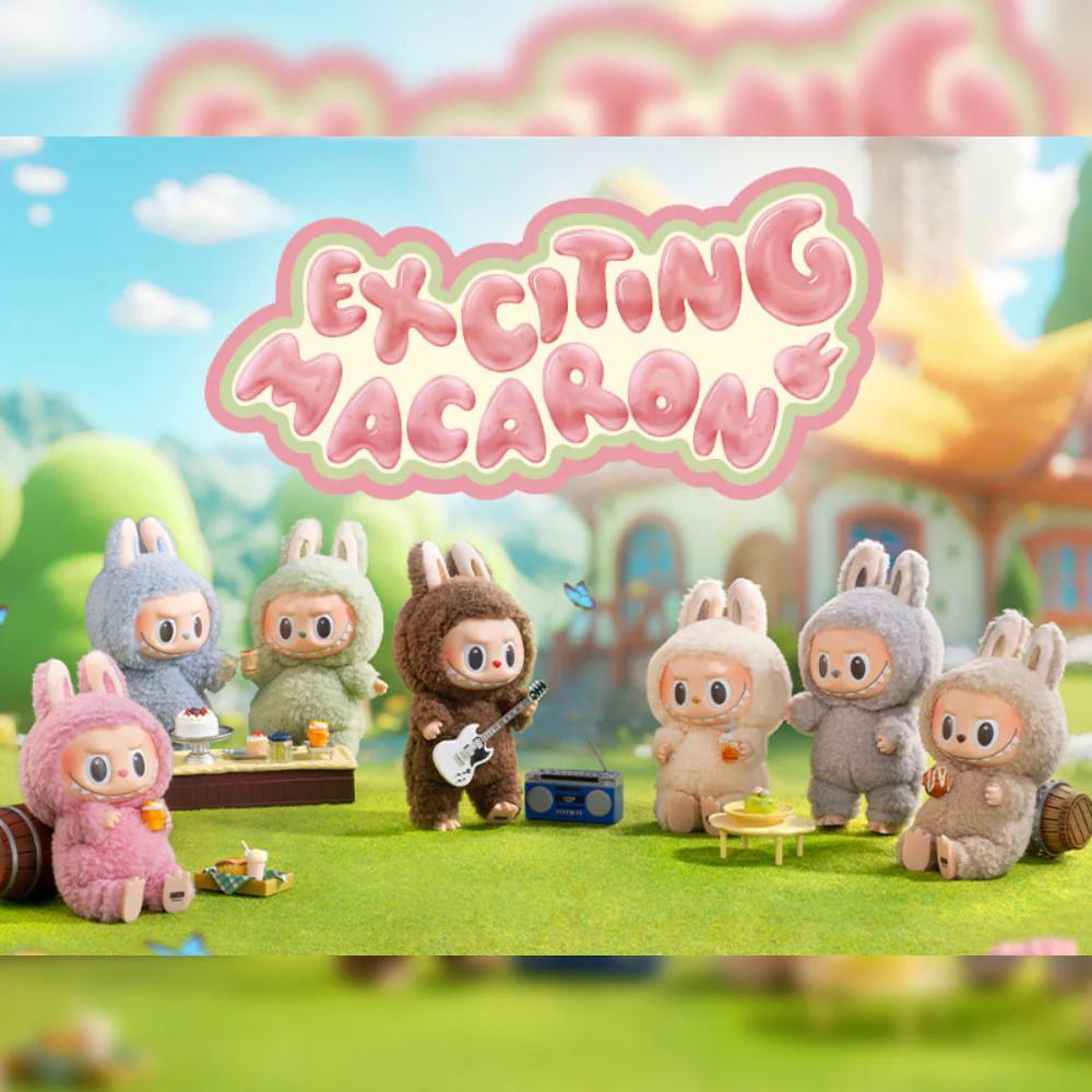 🧸 Sweet, Cuddly, and Full of Charm: Meet Labubu’s Exciting Macaron Plush! - LAB7
