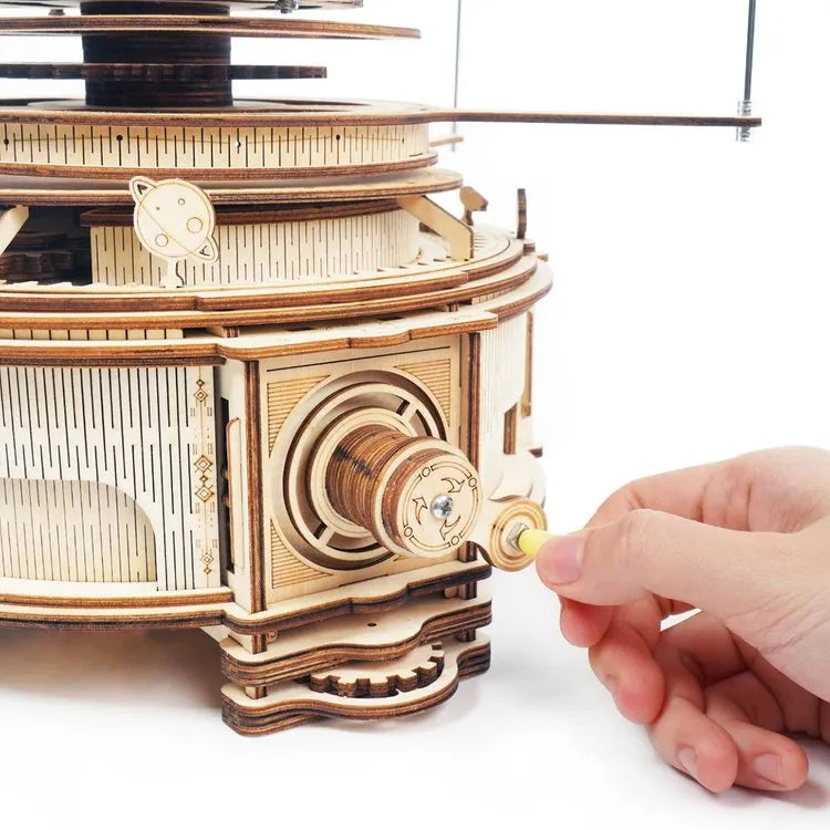 ROKR DIY 3D Wooden Puzzle Mechanical Orrery ST001