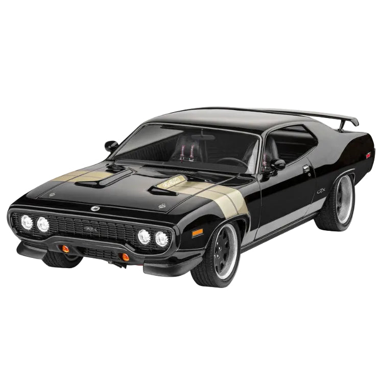 Revell Fast & Furious – Dominic's 1971 Plymouth GTX Model Kit (1:24 Scale)