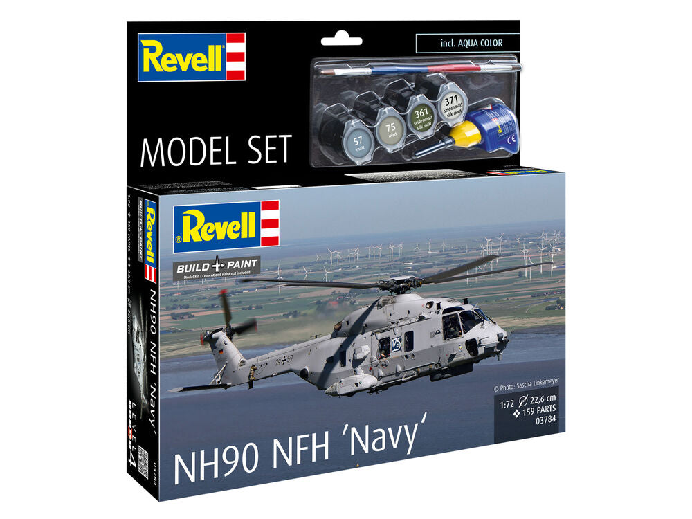 Revell Model Set NH90 NFH Navy Model Kit (1:72 Scale)