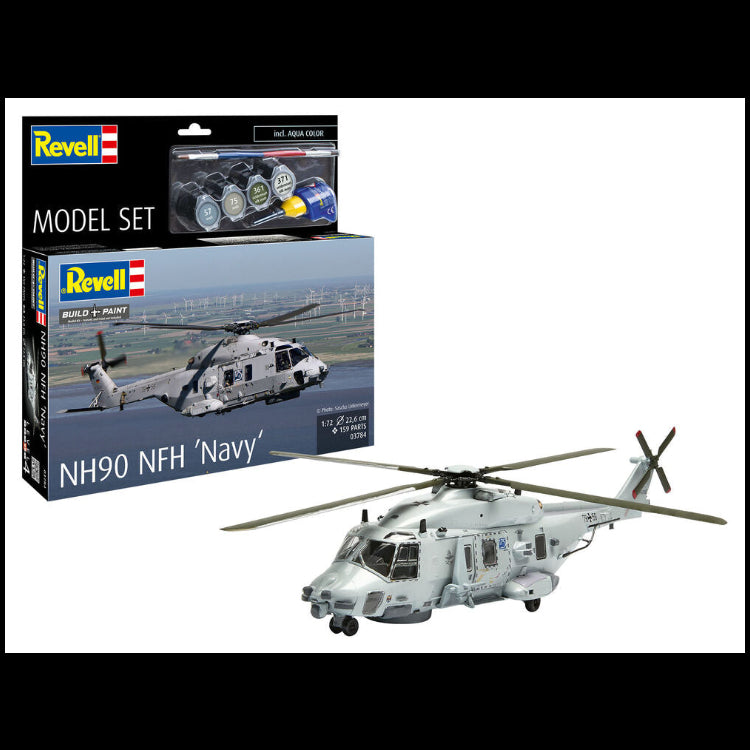 Revell Model Set NH90 NFH Navy Model Kit (1:72 Scale)
