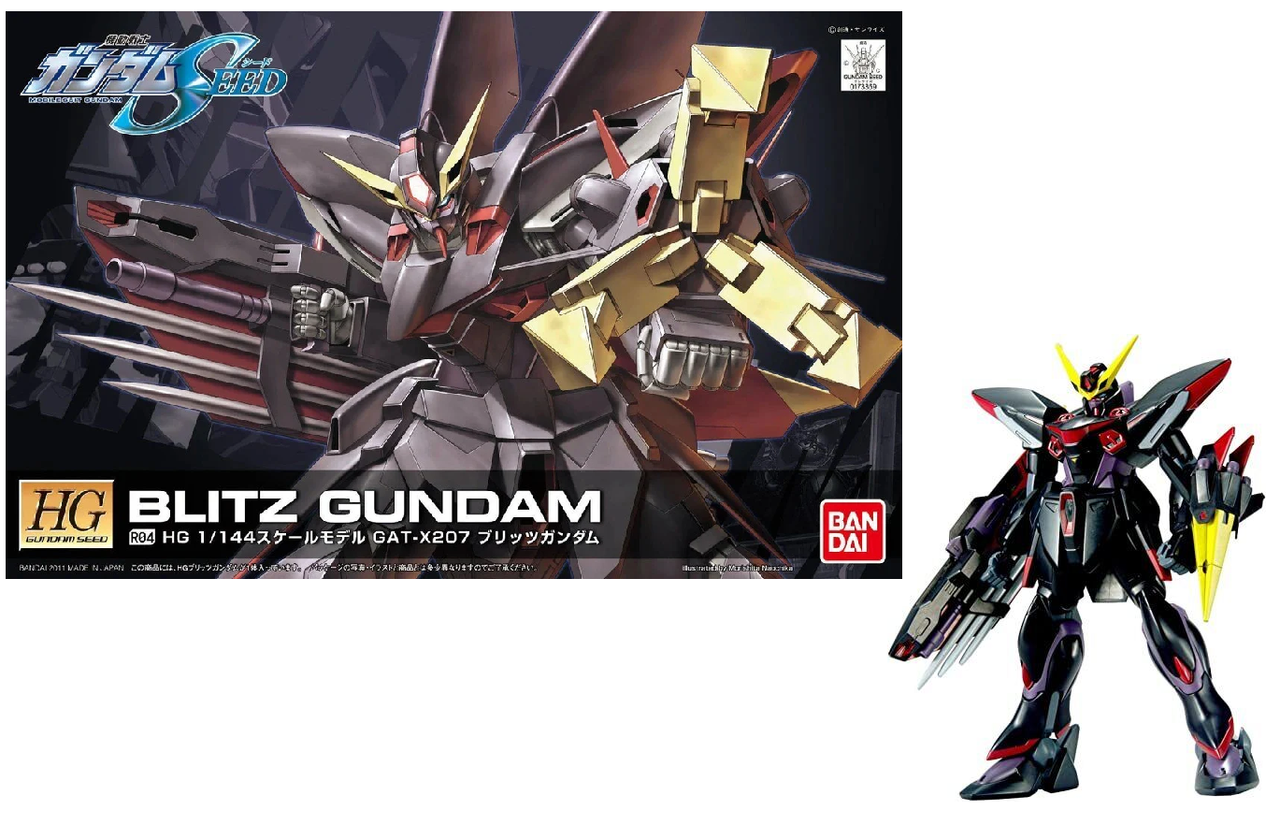 Kit modello Bandai HG 1/144 Blitz Gundam GAT-X207 – SEED