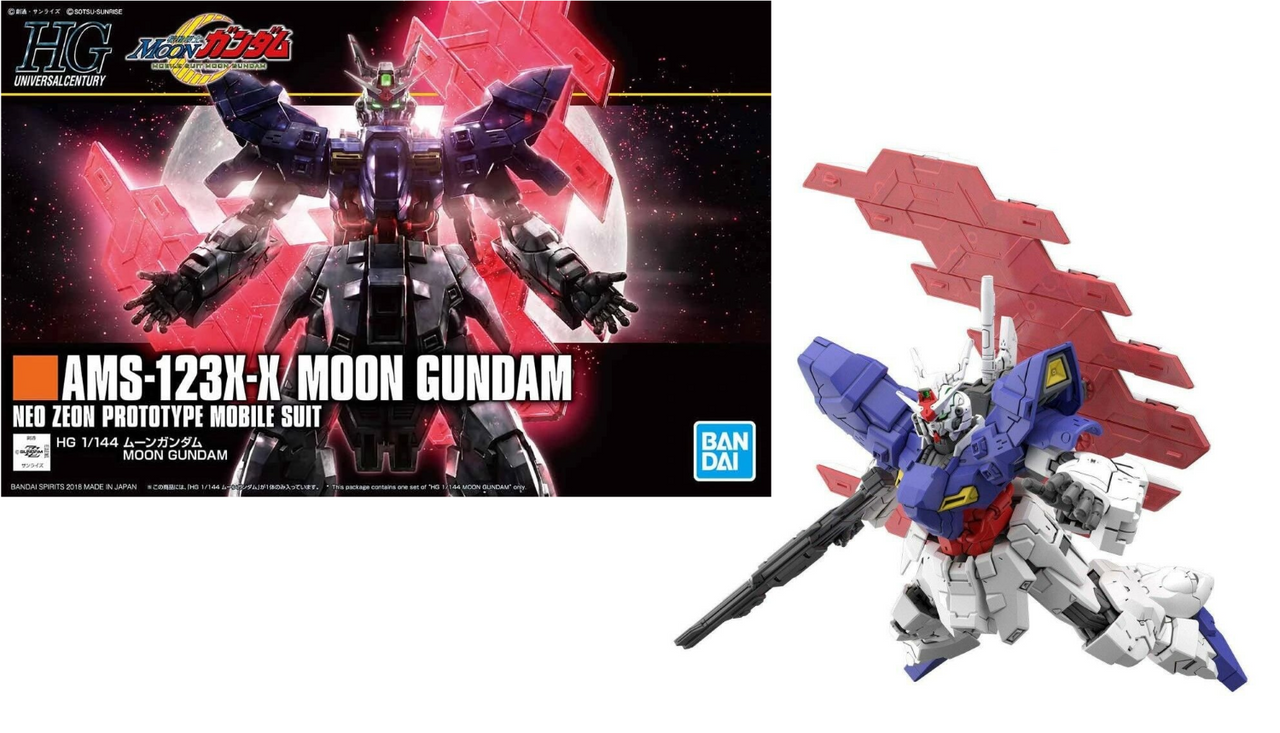 Kit modello Bandai HGUC 1/144 Moon Gundam – Mobile Suit Moon Gundam