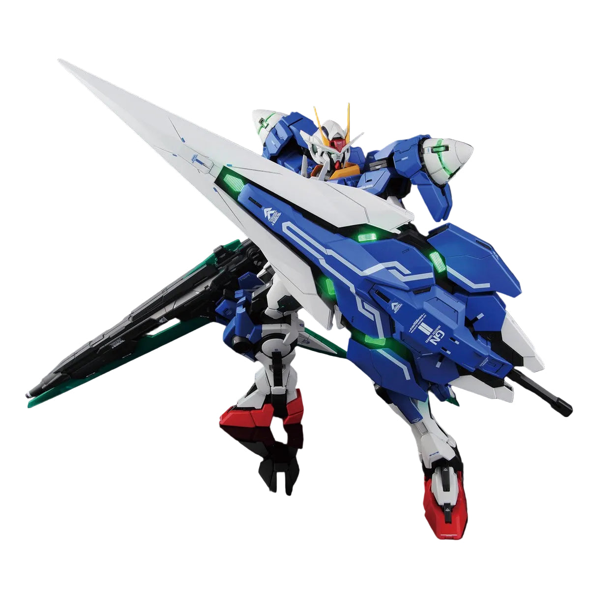 Bandai Gundam PG 1/60 00 Gundam Seven Sword/G Modellbausatz REPROD