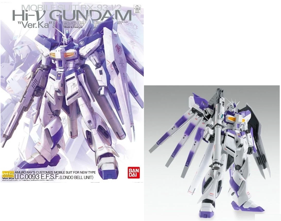 Bandai MG 1/100 RX-93-v2 Hi-ν Gundam Ver.Ka Model Kit