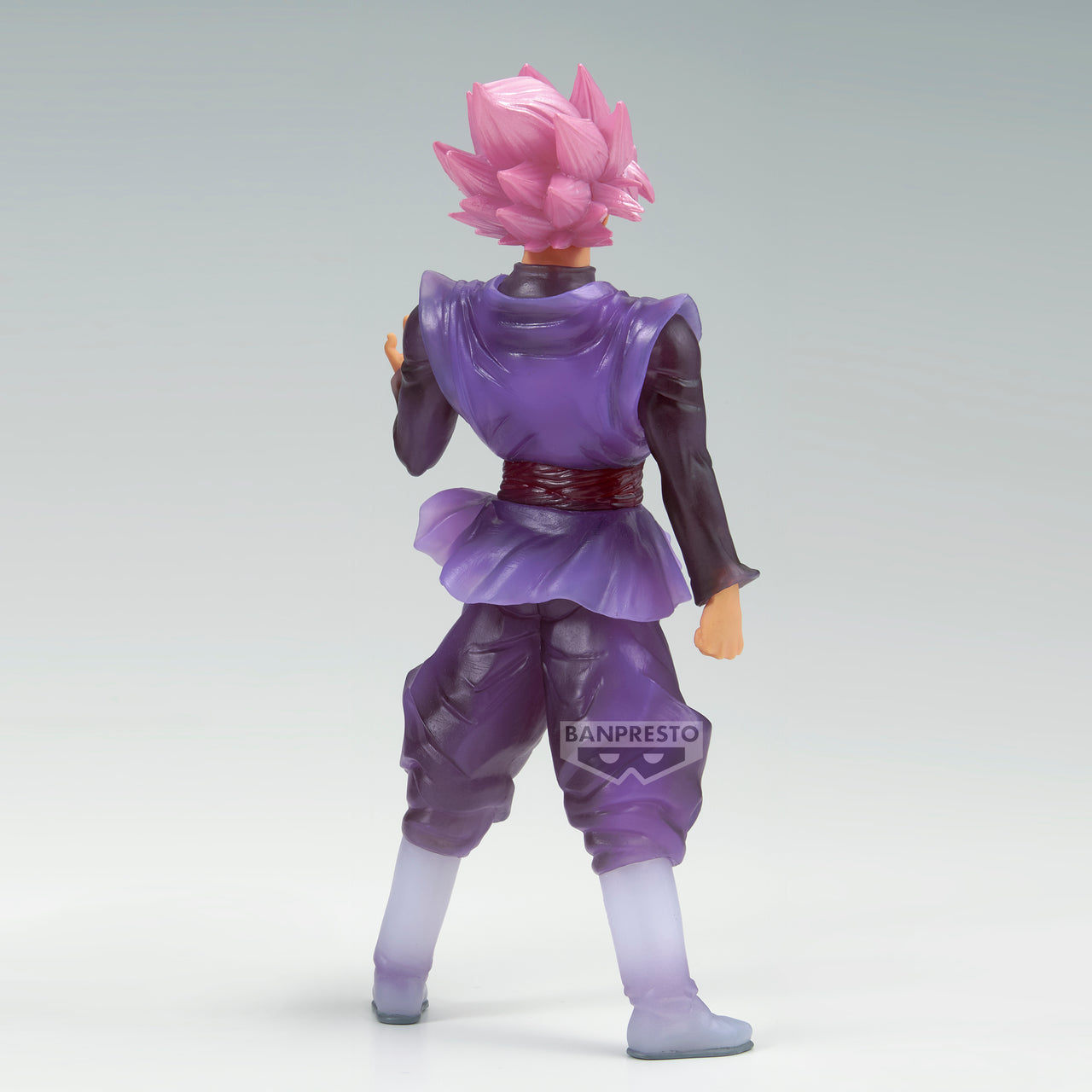 Banpresto Dragon Ball Super Goku Black Super Saiyan Rosé Figure | Trasparente 19 cm