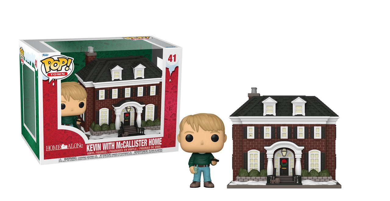 Funko POP! Town No. 41 – Home Alone – Kevin with McCallister House