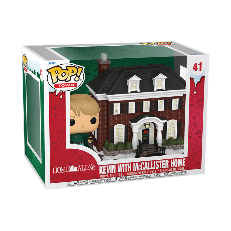 Funko POP! Town No. 41 – Home Alone – Kevin with McCallister House