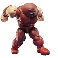 Marvel Legends The Great Mutant action figure posed in a dynamic stance against a black background with green grid lines and blue floor lines. The Marvel Legends logo is visible in the bottom right corner.