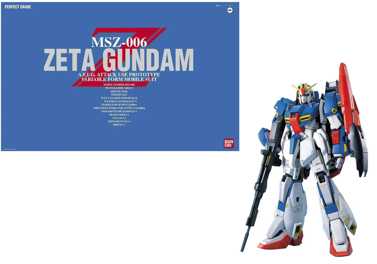 GUNDAM PG Zeta MSZ-006 Modellbausatz – Maßstab 1:60