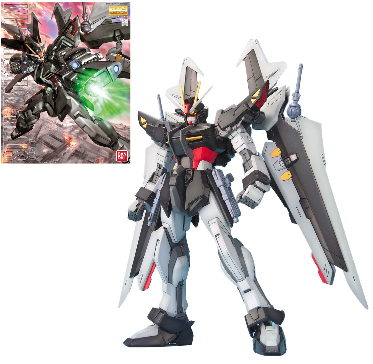 Bandai MG 1/100 Strike Noir Gundam Model Kit – SEED Stargazer