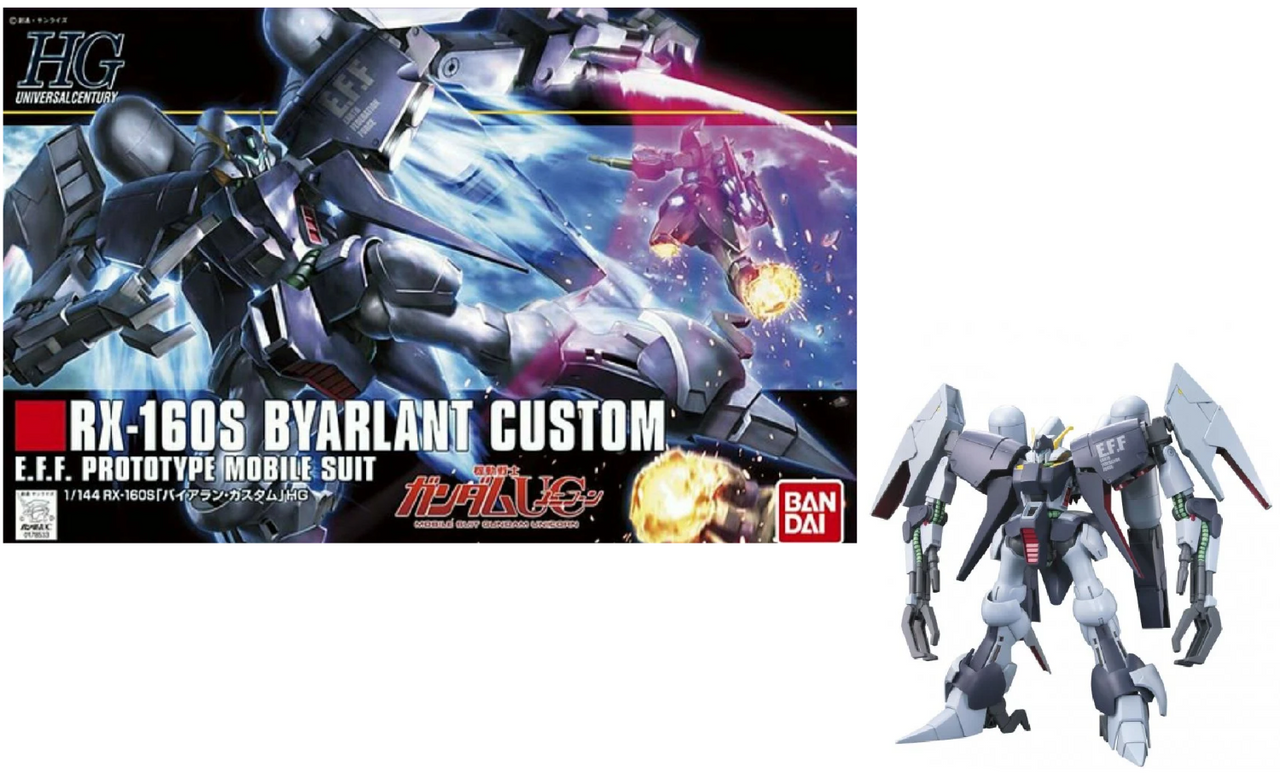 GUNDAM - HGUC Byarlant Custom 1/144 - Modellbausatz