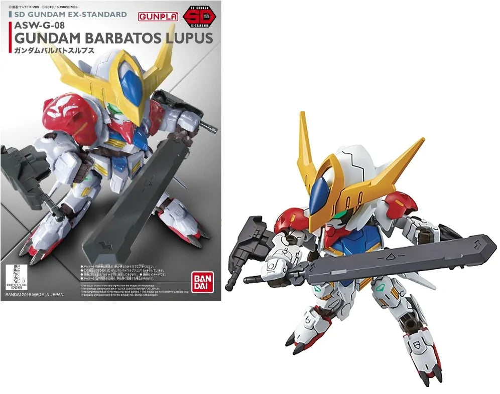 SD Gundam Ex-Standard 014 Gundam Barbatos Modellbausatz 8cm
