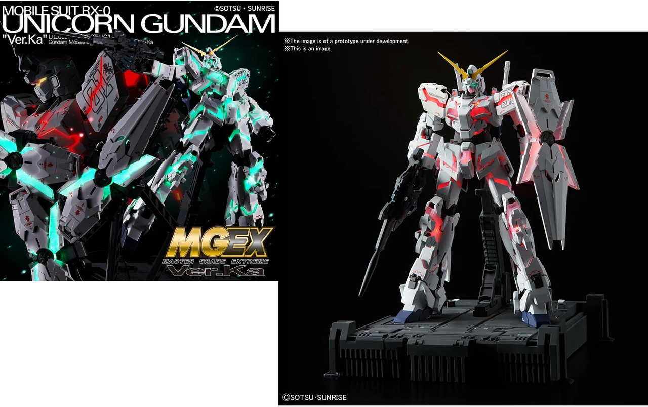 MGEX Gundam Unicorn Ver Ka 1/100 
