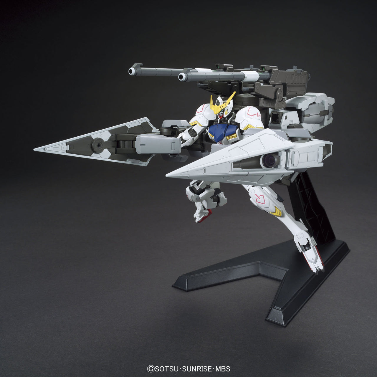 Gundam HG 1/144 Barbatos &amp; Long Distance Booster Kutan Modellbausatz