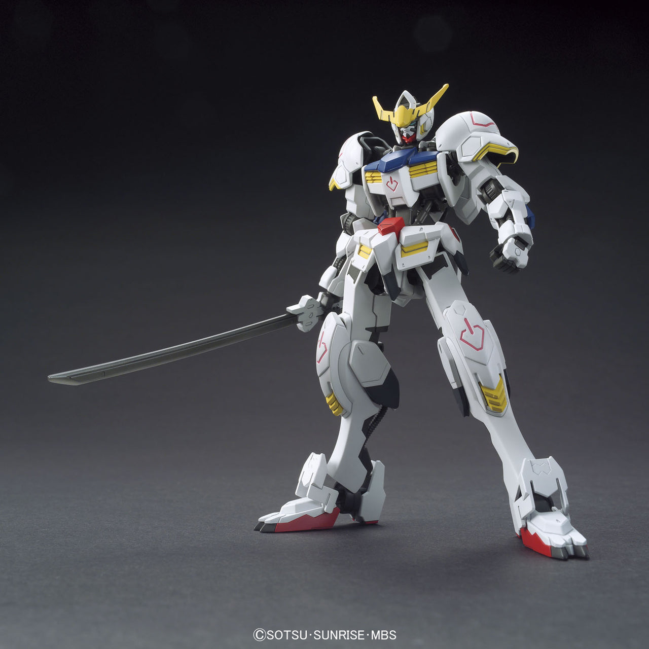 Gundam HG 1/144 Barbatos &amp; Long Distance Booster Kutan Modellbausatz