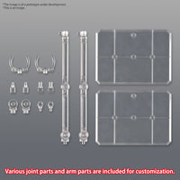 Bandai Action Base 7 (Clear Color) – Universal Display Stand for Gundam Model Kits