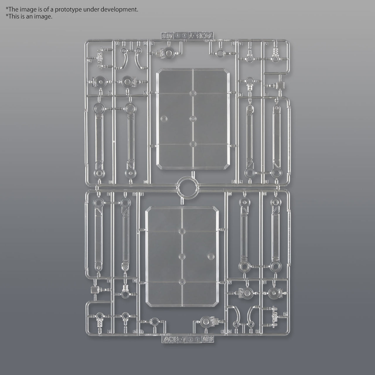 Bandai Action Base 7 (Clear Color) – Universal Display Stand for Gundam Model Kits