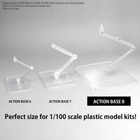 Bandai Action Base 8 Clear Color – Display Stand for Gunpla & Model Kits in Malta | LAB7