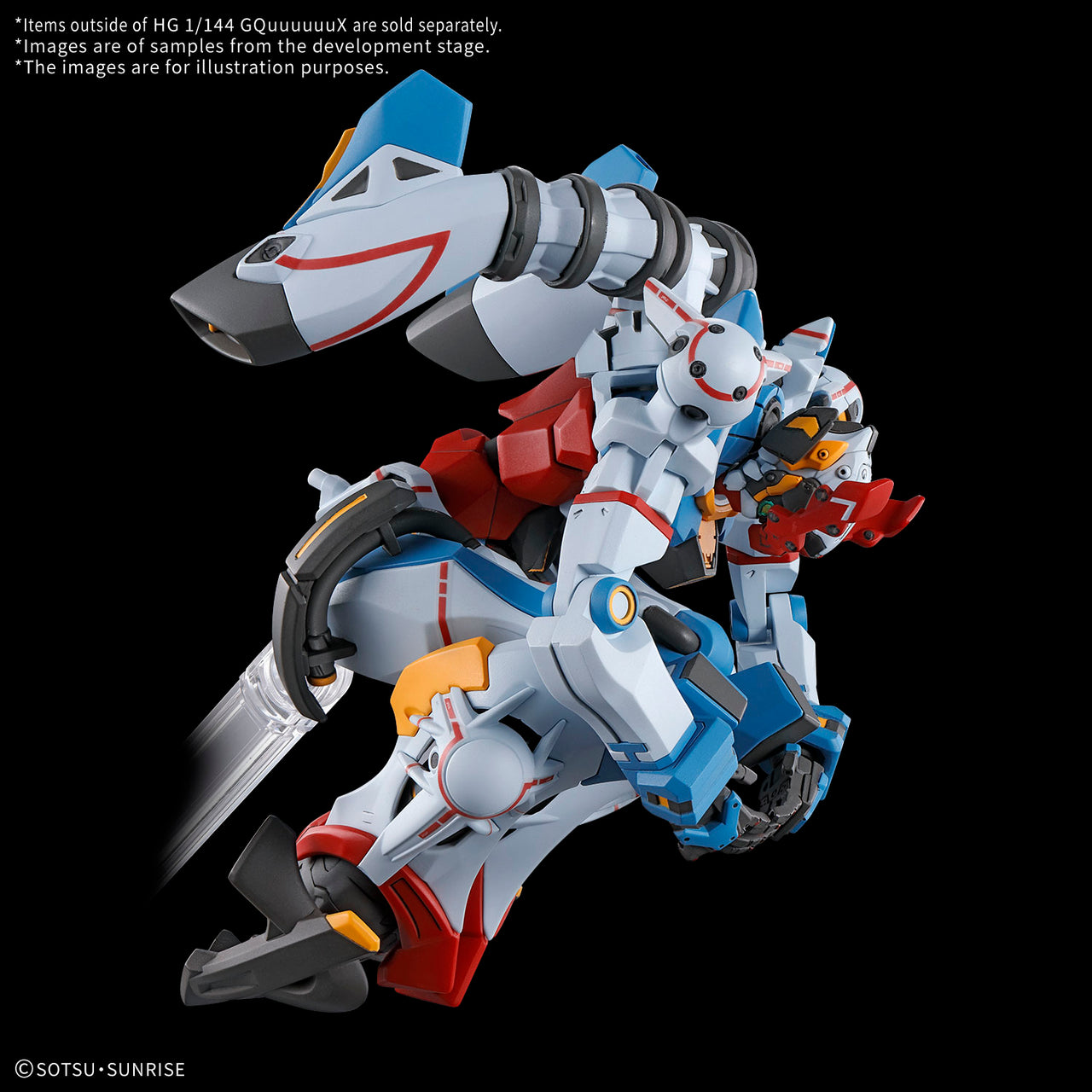 Bandai Gundam HG 1/144 GQuuuuuuX Modellbausatz