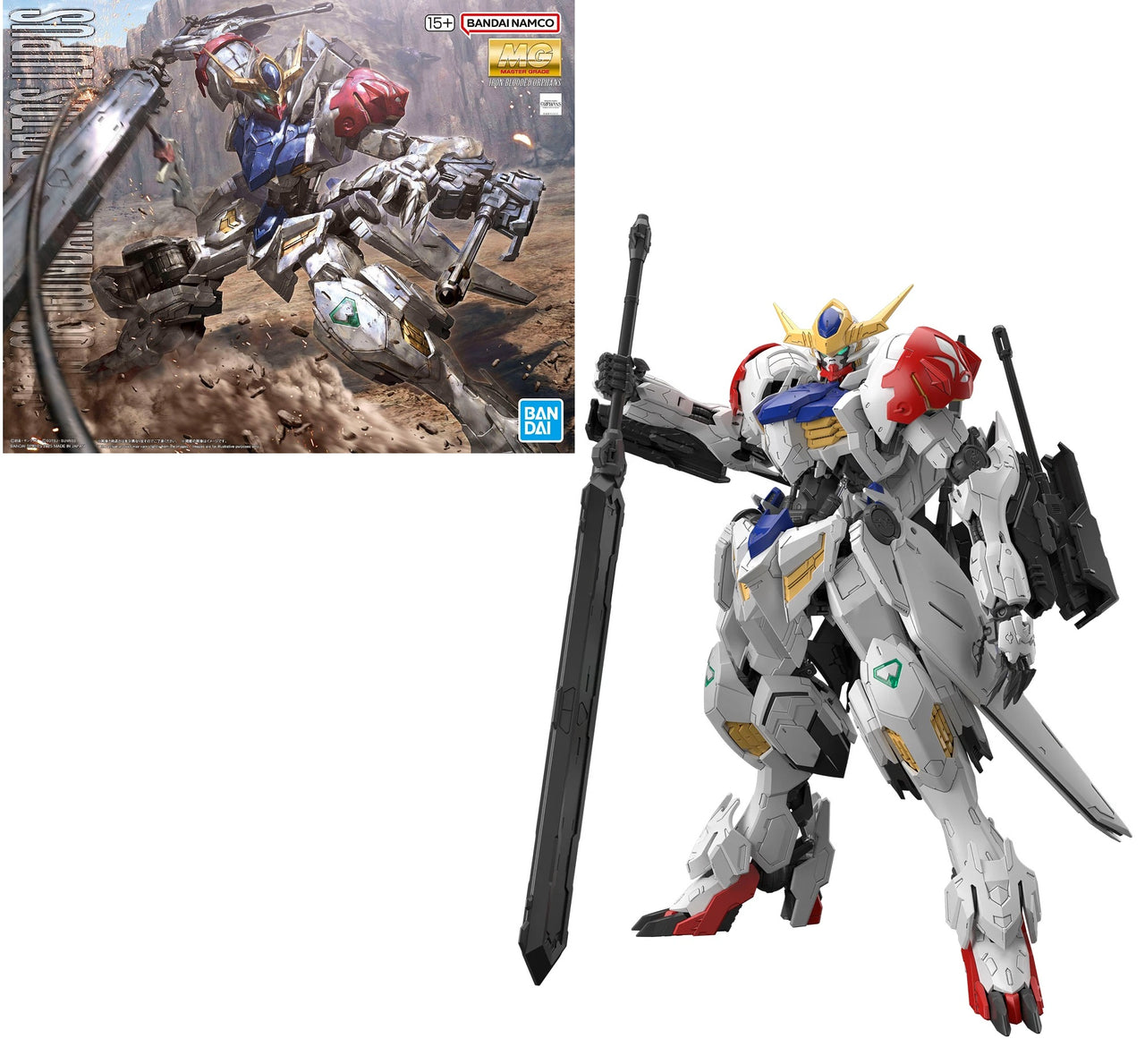 GUNDAM – MG 1/100 Gundam Barbatos Lupus Model Kit