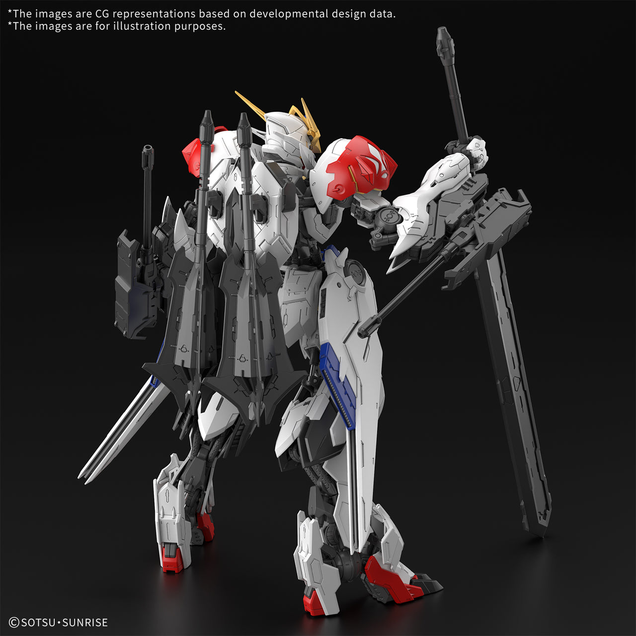 GUNDAM – MG 1/100 Gundam Barbatos Lupus Model Kit