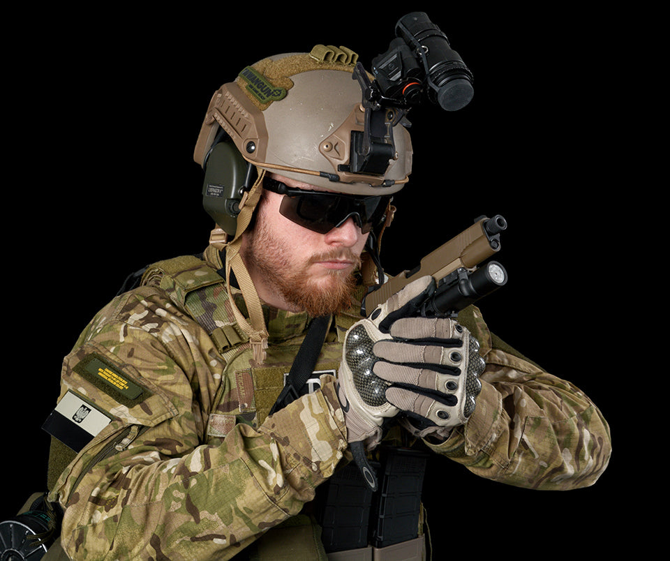Army Armament R28 (TG-1) 1911 GBB Pistol – Dark Earth / Brown