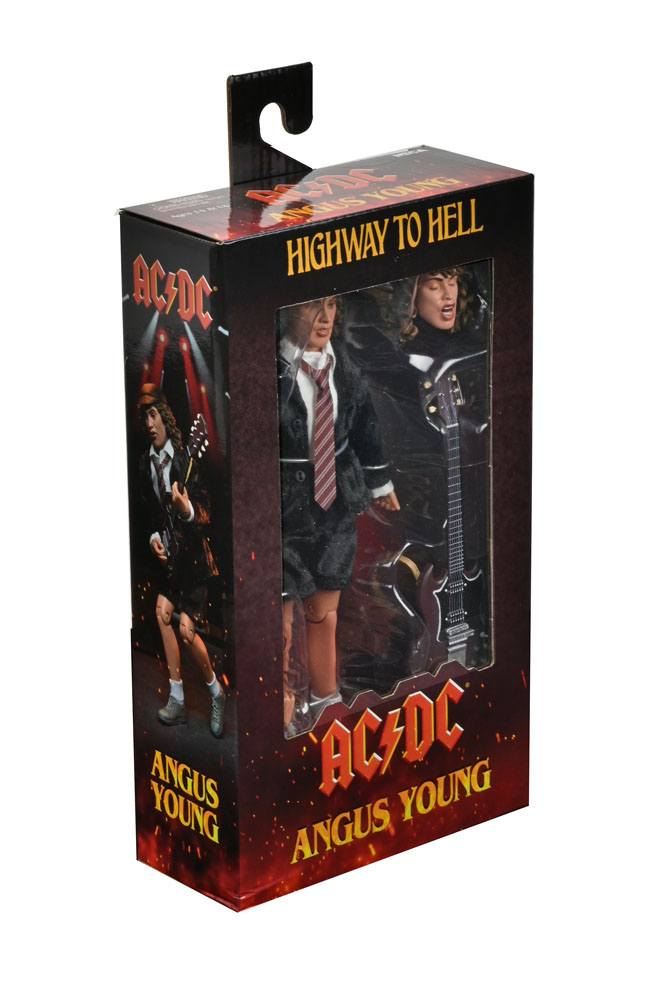 NECA AC/DC Clothed Action Figure Angus Young (Highway to Hell) 20 cm by LAB7 Malta, Europe