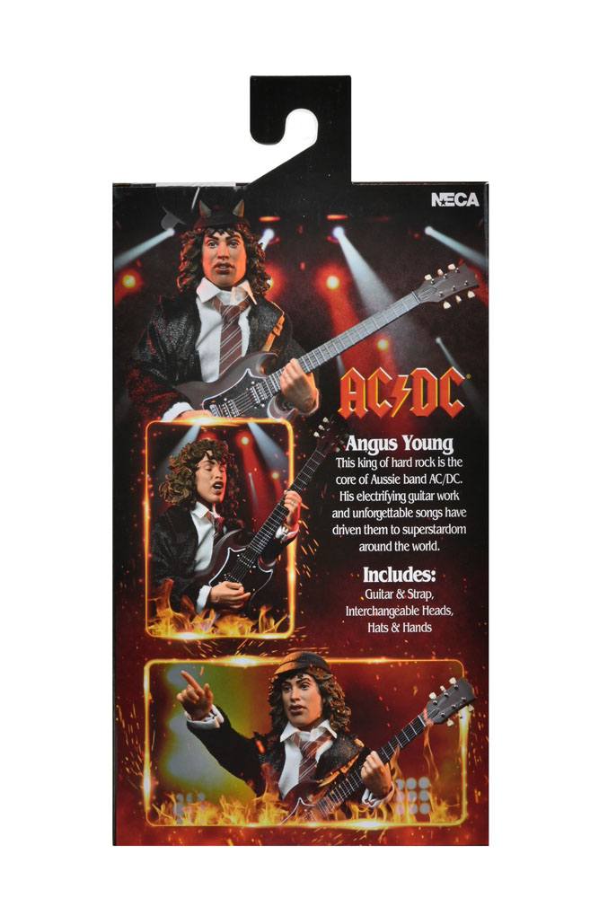 NECA AC/DC Clothed Action Figure Angus Young (Highway to Hell) 20 cm by LAB7 Malta, Europe