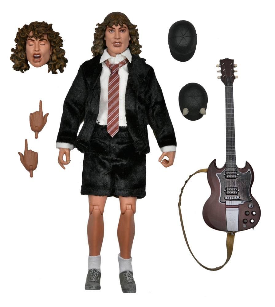 NECA AC/DC Clothed Action Figure Angus Young (Highway to Hell) 20 cm by LAB7 Malta, Europe