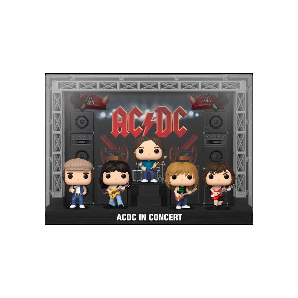 Funko AC/DC POP! Moments DLX Vinyl Figure 5 - Pack AC/DC in Concert by LAB7 Malta, Europe
