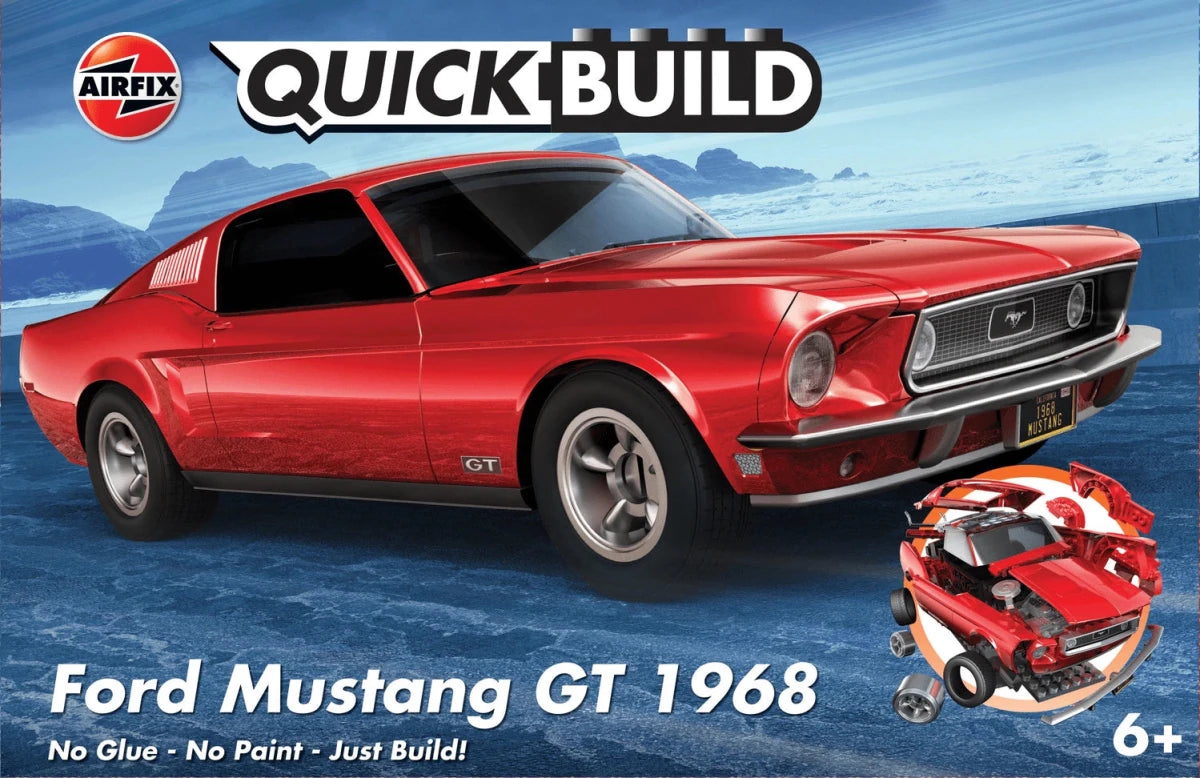 Airfix QUICKBUILD – Ford Mustang GT 1968 by LAB7 Malta, Europe