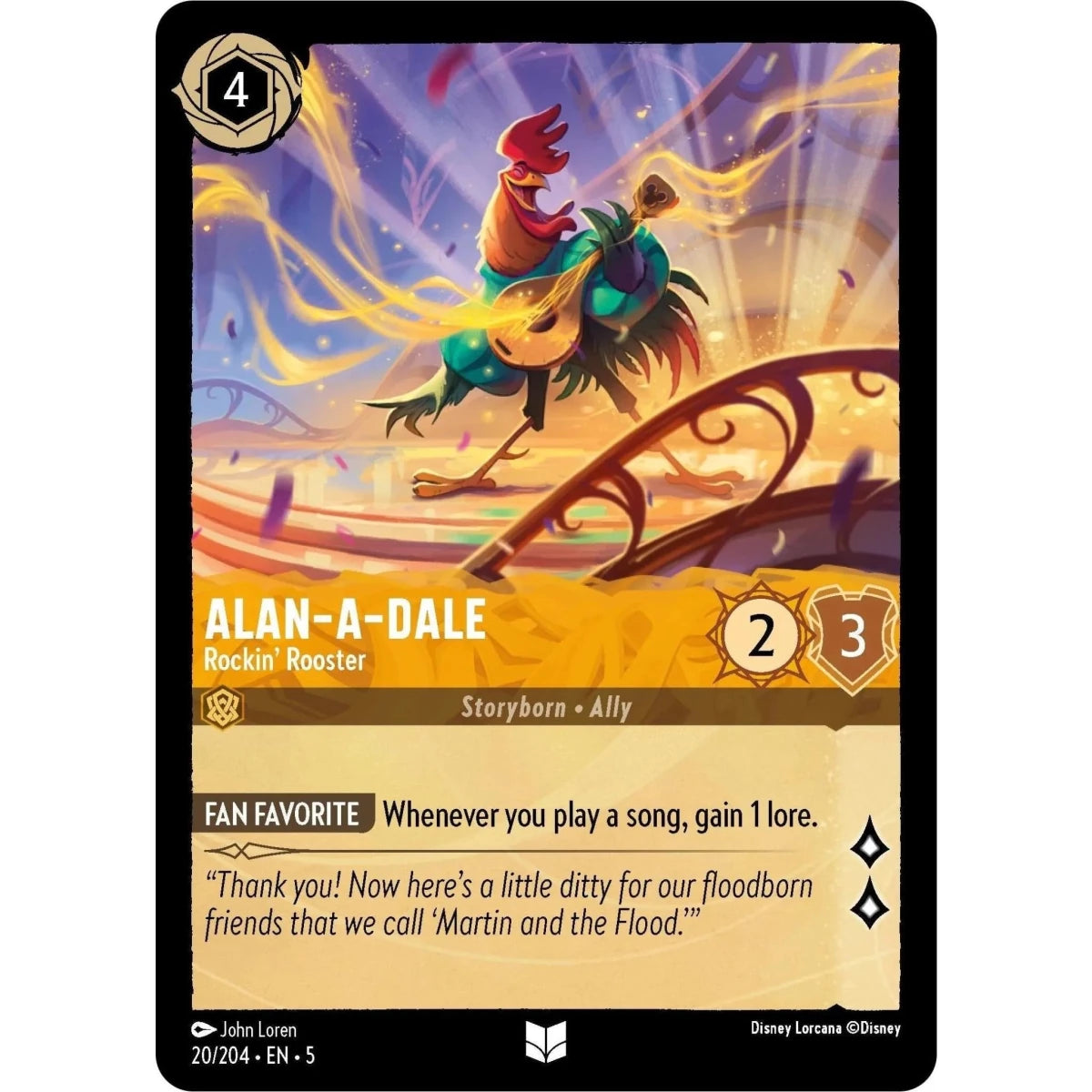 Alan-A-Dale - Rockin' Rooster (20/204) (Shimmering Skies) in Malta | LAB7