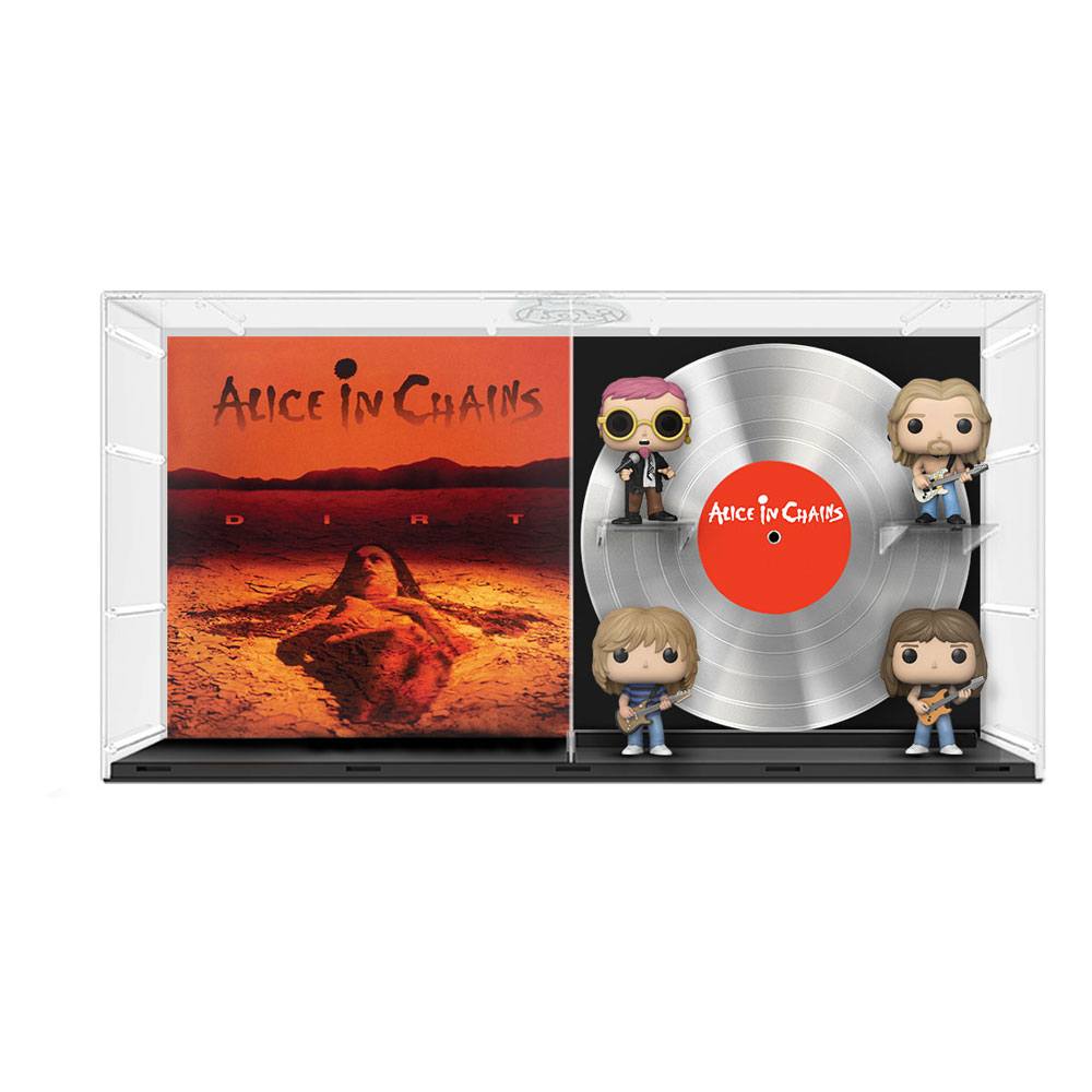 Funko Alice in Chains POP! Albums DLX Vinyl Figure 4 - Pack Dirt 9 cm by LAB7 Malta, Europe