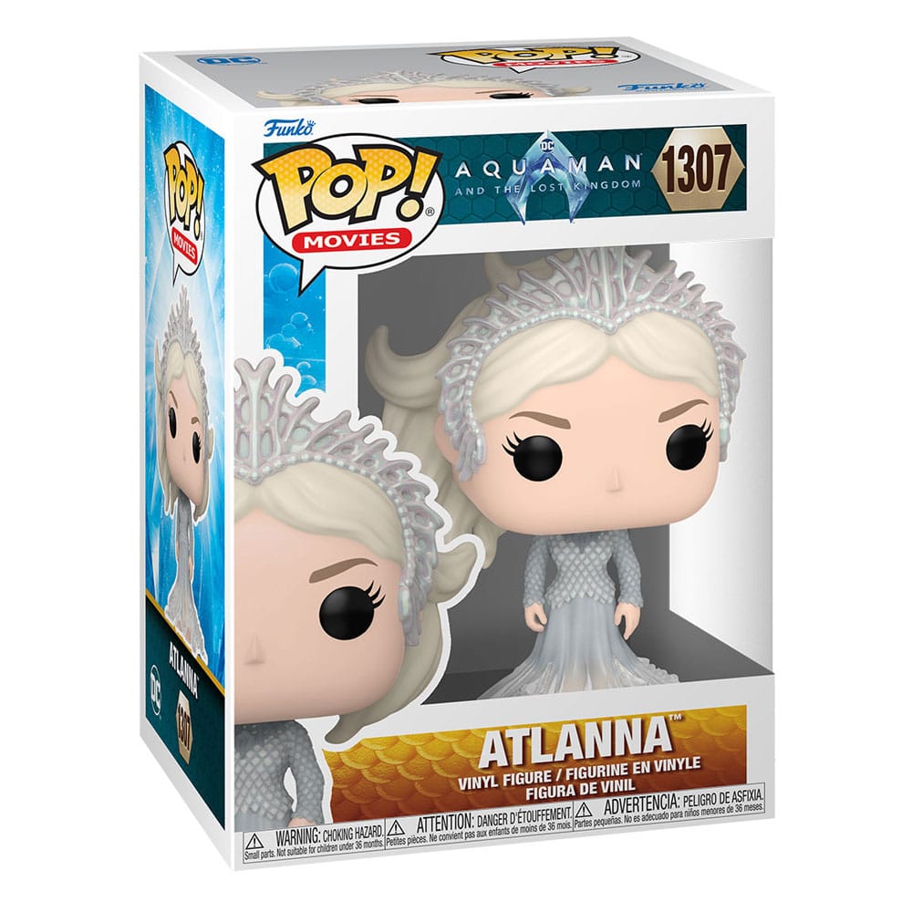 Funko Funko POP Aquaman Lost Kingdom Atlanna Figure 9cm by LAB7 Malta, Europe