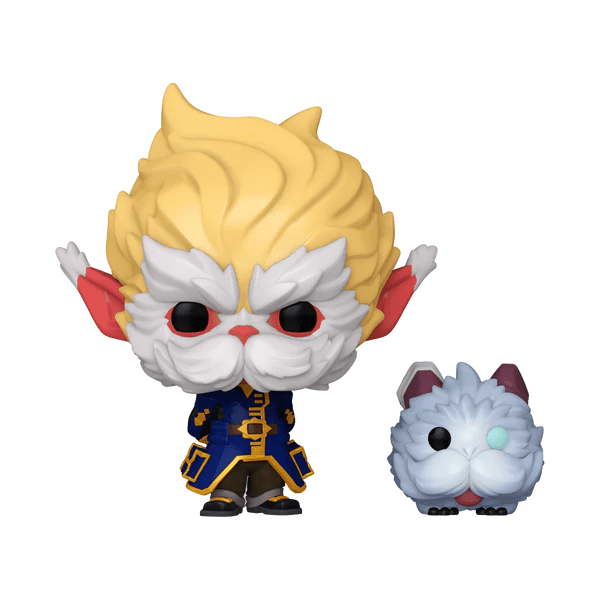 Funko Arcane POP TV No.1605 Heimerdinger with Poro Figure by LAB7 Malta, Europe