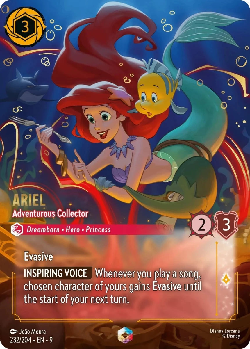 Ariel - Adventurous Collector (Enchanted) (232/204) (Fabled) in Malta | LAB7