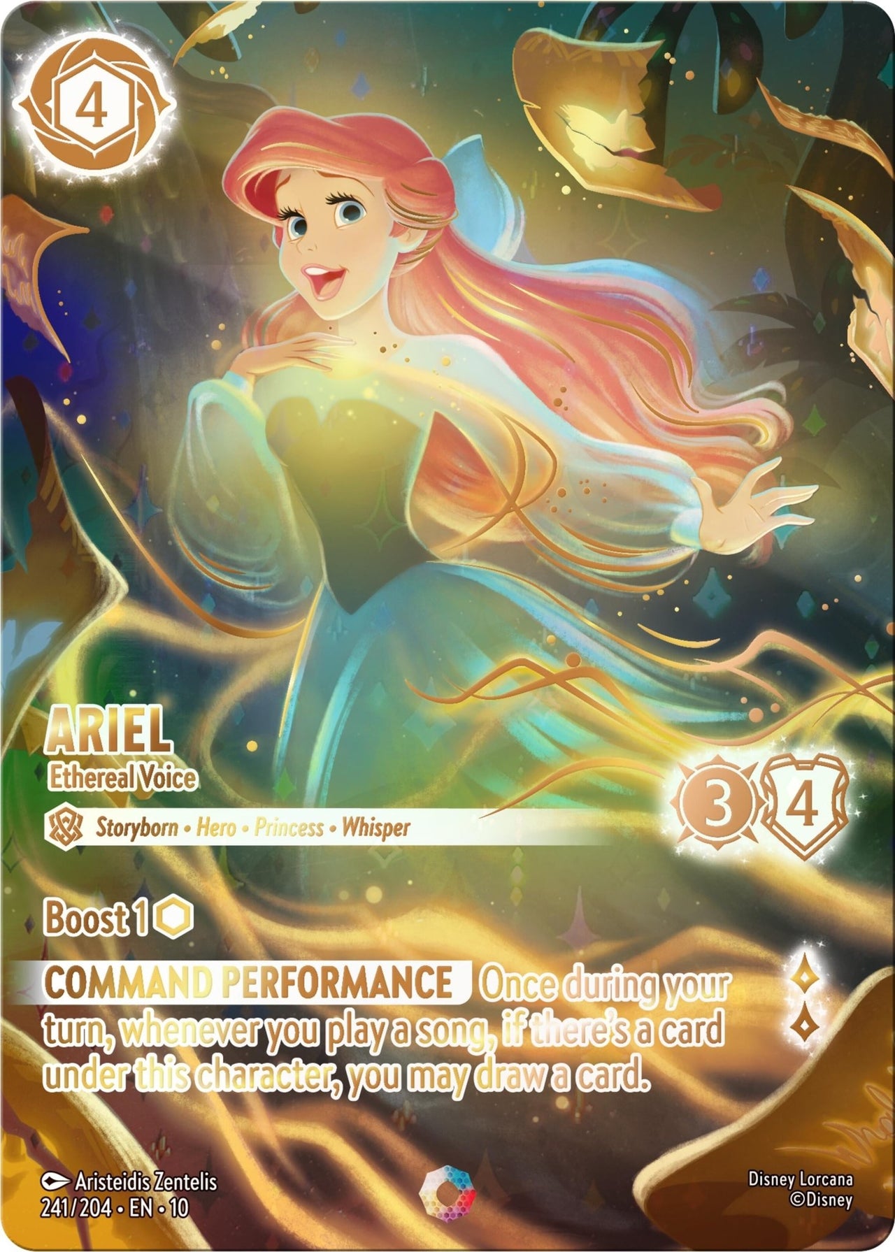 Ravensburger Ariel - Ethereal Voice (Iconic) (241/204) (Whispers in the Well) by LAB7 Malta, Europe