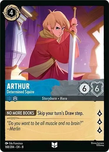 Arthur - Determined Squire (168/204) (Reign of Jafar) in Malta | LAB7