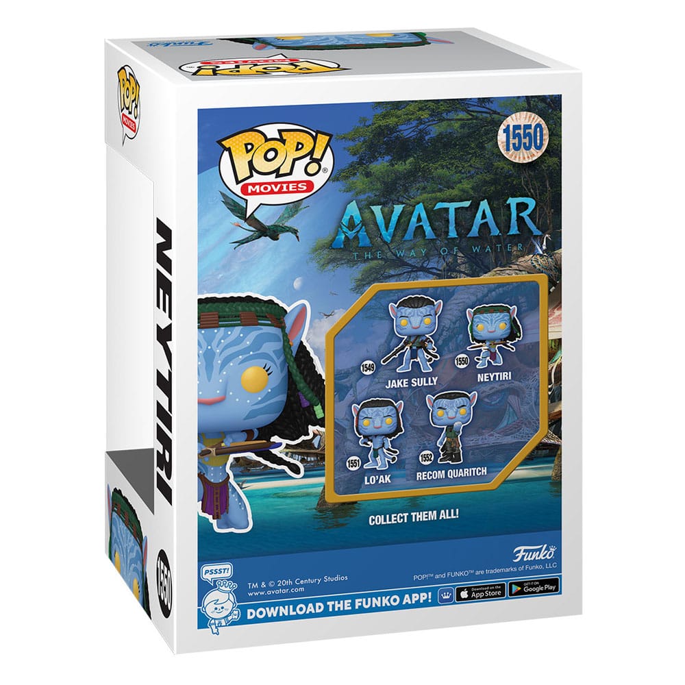 Funko Avatar: The Way of Water POP! Movies Vinyl Figure Neytiri (Battle) 9 cm by LAB7 Malta, Europe