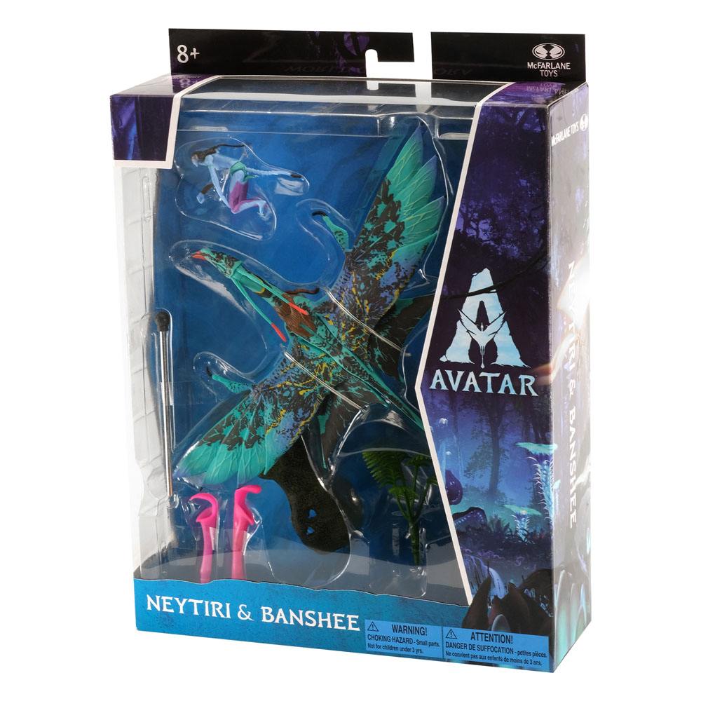 McFarlane Avatar W.O.P Deluxe Large Action Figures Neytiri & Banshee by LAB7 Malta, Europe