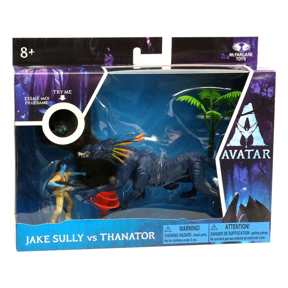 McFarlane Avatar W.O.P Deluxe Medium Action Figure & Vehicle Jake vs Thanator by LAB7 Malta, Europe