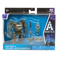 McFarlane Avatar W.O.P Deluxe Medium Action Figures Amp Suit & Colonel Miles Quaritch by LAB7 Malta, Europe