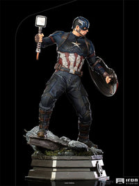 Iron Studios Avengers Infinity Saga Legacy Replica Statue 1/4 Captain America by LAB7 Malta, Europe