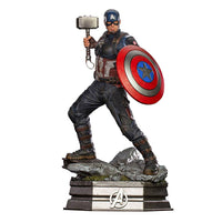 Iron Studios Avengers Infinity Saga Legacy Replica Statue 1/4 Captain America by LAB7 Malta, Europe