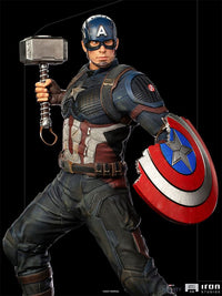 Iron Studios Avengers Infinity Saga Legacy Replica Statue 1/4 Captain America by LAB7 Malta, Europe