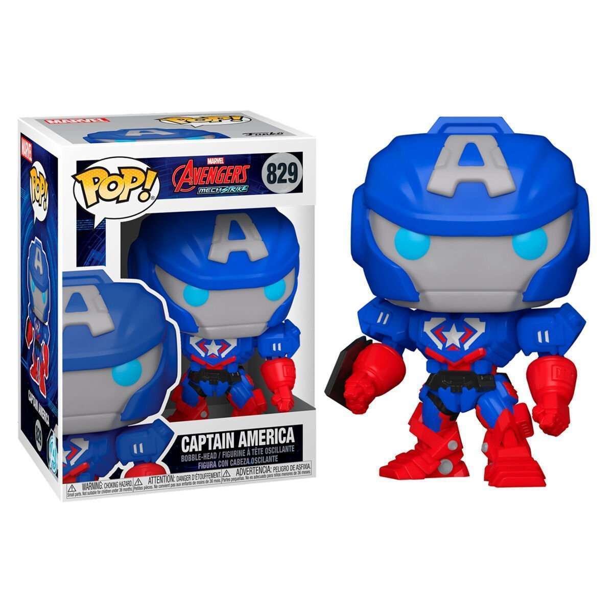 Funko Avengers Mech Strike - Captain America Mech Pop! 829 by LAB7 Malta, Europe