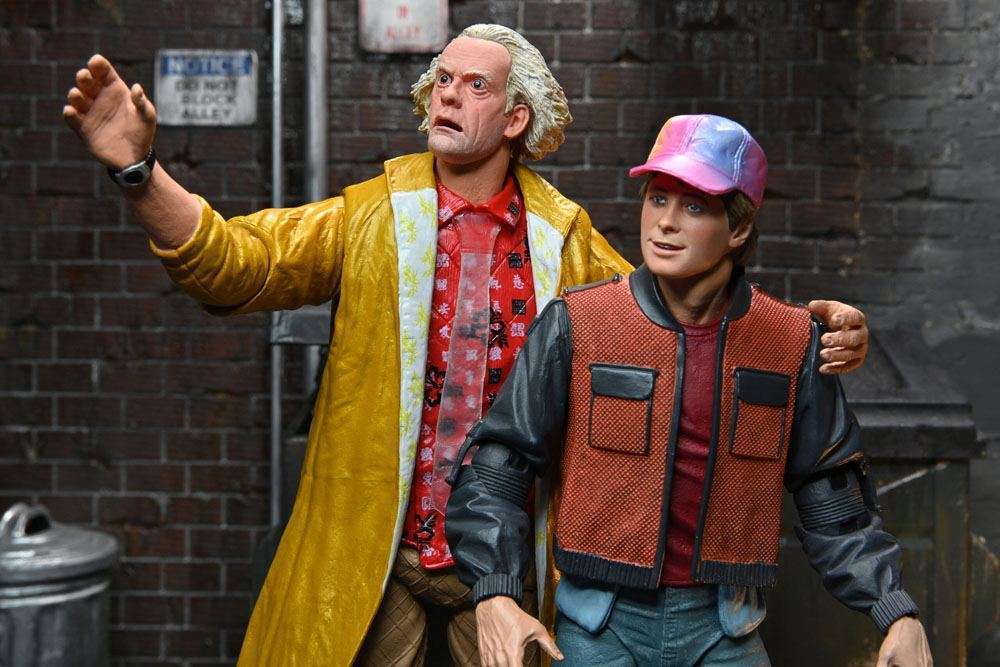 NECA Back to the Future 2 Action Figure Ultimate Doc Brown (2015) by LAB7 Malta, Europe
