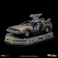 Iron Studios Back to the Future Art Scale Statue 1/10 DeLorean 23 cm by LAB7 Malta, Europe