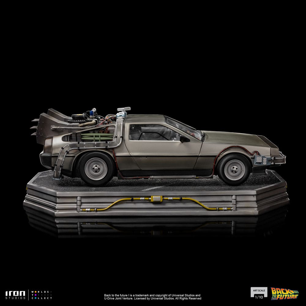 Iron Studios Back to the Future Art Scale Statue 1/10 DeLorean 23 cm by LAB7 Malta, Europe
